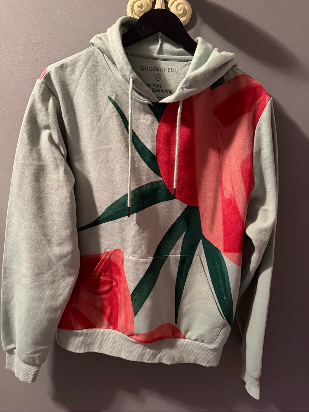 Guggenheim x Alex Katz Floral Print Hoodie - Limited Edition